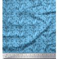 thumbnail image 1 of Soimoi polyester Crepe Fabric Swirl Abstract Print Sewing Fabric Yard 52 Inch Wide, 1 of 3