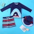 thumbnail image 2 of Maillot de Bain Garçon Imprimé Mignon Manches Courtes Maillot de Bain Garçons Maillots de Bain 2 Pcs Ensemble de Bain Garçon Maillot de Bain Garçon 2-3 Ans Mode Garçons, 2 of 7