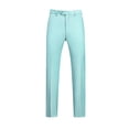 thumbnail image 1 of AherBiu Mens Dress Pants Pantalon Habillé pour Homme Taille Extensible devant Plat Grande Taille Coupe Ajustée Pantalon Extensible Classique Confortable, 1 of 3