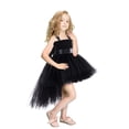 thumbnail image 4 of Robes pour Ado Fille Robes Habillées pour Filles Robe Noire Filles Robes de Premier Anniversaire Filles Robes Taille 10-11 Ans, 4 of 4