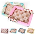thumbnail image 3 of Summer Pet Dog Cat Cooling Sleeping Mat Strawberry Breathable Mattress Bad Pad, 3 of 10