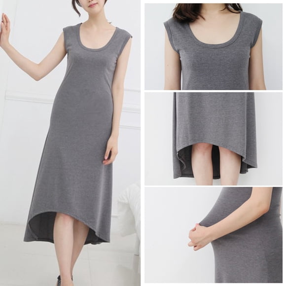 FcBaudy Maternity Dress, Pregnancy Dresses, Summer Dresses for Women Maternities Dress Sleeveless Comfortable Casual Temperament Commuting Waist Shaping Breathable Dress Maternity dress