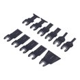 thumbnail image 3 of 11PCS Oscillating Tool Blades, Universal Wood Oscillating Multitool, Professional Oscillating Saw Blades, Quick Release Saw Blades, 3 of 5
