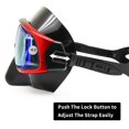 thumbnail image 4 of Rx Optical Diving Goggles Gear Set Hyperopia Myopia Snorkel Full Dry Tube Scuba Mask, 4 of 5