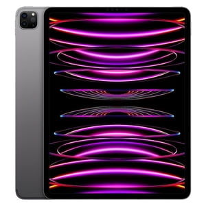 Restauré Apple iPad Pro 12.9" (6th Gen) A2764 (WiFi + Cellulaire non verrouillé) 128GB Space Gris (grade A) (Rénové)