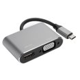 thumbnail image 1 of Type-C To  Connecting Adapter Type-C Hub USB-C Hub USB C Dongle Work for Office Silver,Gray, 1 of 8