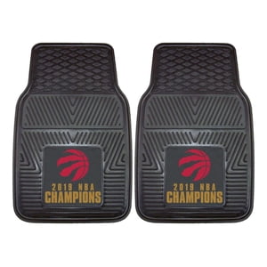 Fanmats NBA Champion Toronto Raptors Vinyl Car Mat Set of 2