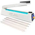 thumbnail image 1 of Impulse Heat Sealer Bag Sealer Machine Handheld Sealer Packaging Machine 3mm Sealing for Bag Width Sealing Machine for Self Sealing Plastic with Extra 4 Replacements 2 Fuse Kit(12 inches), 1 of 4