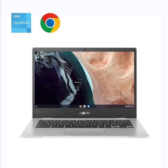 Chromebook Asus CX1 14 po, Intel Celeron N4500, 4 Go de RAM, 64 Go eMMC avec 3 mois d'abonnement à Gemini Advanced