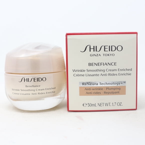Shiseido Benefiance Wrinkle Smoothing Cream Enriched 1.7oz/50ml New With Box