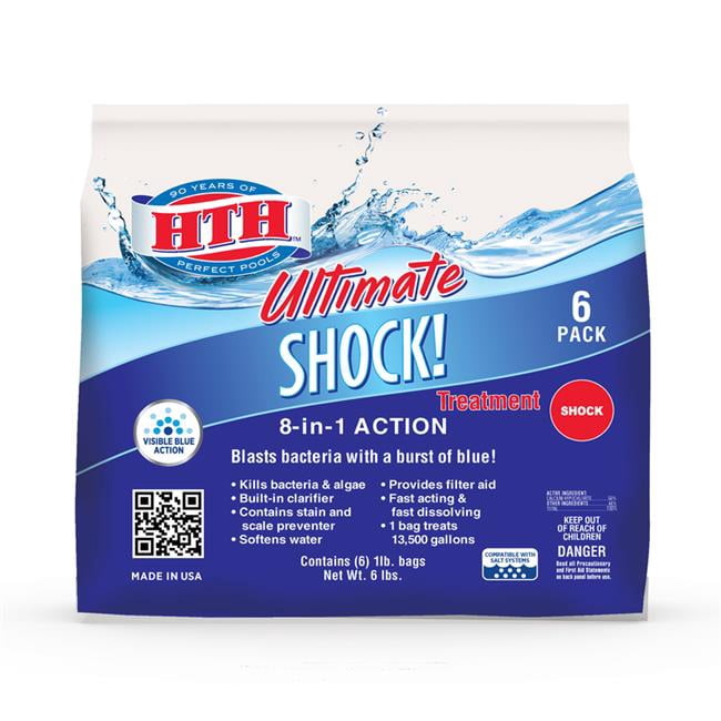 HTH  6 lbs Ultimate Granule Shock Treatment - Pack of 6