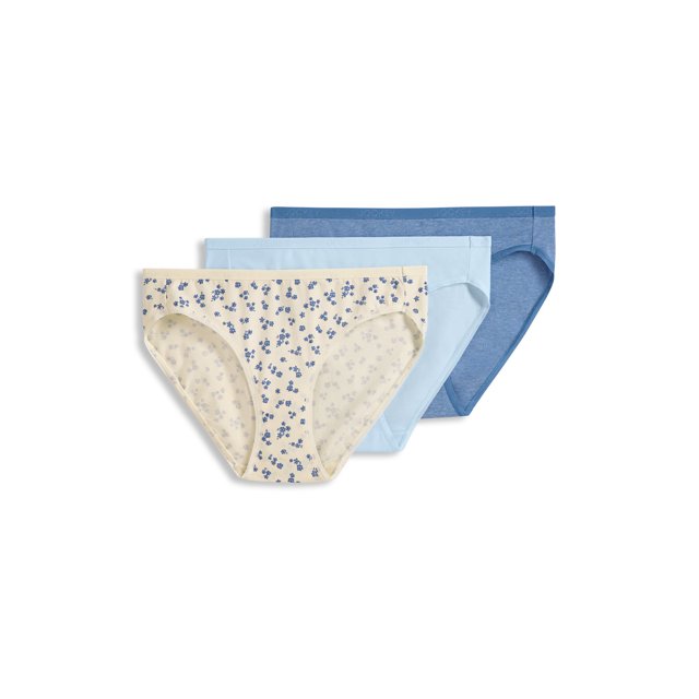 Jockey Bikini à Logo Extensible en Coton Biologique pour Femmes - Lot de 3