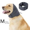 thumbnail image 1 of XYAIYT Dog Anxiety Relief Hood with Noise Reduction Adjustable Winter Calming Jacket for Small/Large Pets S/M/L Sizes(Gray,Medium), 1 of 7
