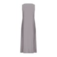 thumbnail image 4 of AherBiu Robe Maxi pour Femmes 2024 Été Décontractée Robe d'Été en Lin Sans Manches Ample Robe Débardeur avec Poches, 4 of 5