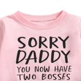 thumbnail image 3 of Baby Boys 2PCS Pants Sets Long Sleeve Round Neck Sweatshirt Tops Solid Color Pants Sets, 3 of 5