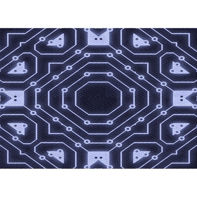 Ahgly Company Machine Washable Indoor Rectangle Transitional Periwinkle Purple Area Rugs, 8' x 12'