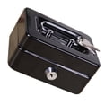 thumbnail image 3 of Metal Cash Box with Money Tray Lock Box, Mini Money Saving Organizer for Household Cash Management, Portable Money Storage Safe for Car, 3 of 7