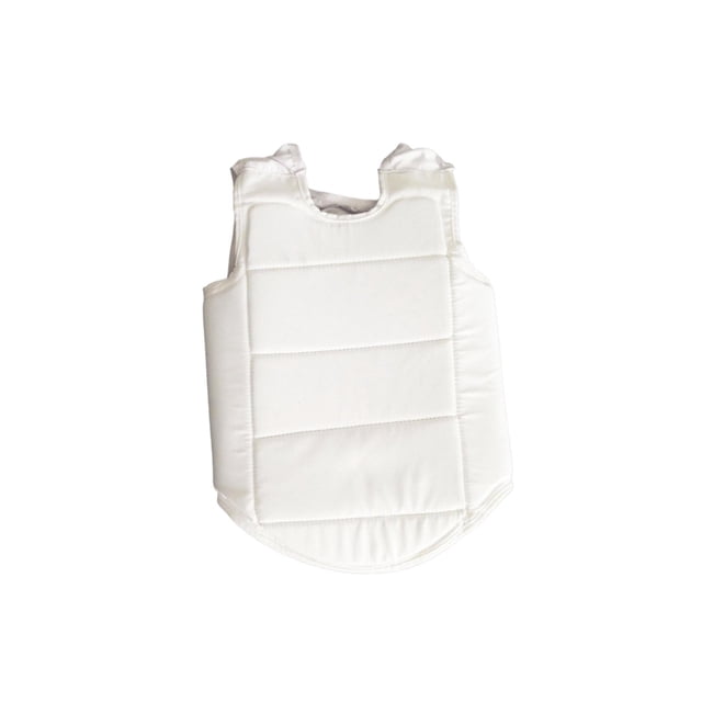 Langgg Protection Poitrine Karaté Sandale Sport Boxe et pour Protection des Seins Enfants Adultes Corps Blanc G