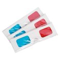 thumbnail image 4 of Yeacher 50 Pcs Lunettes en Carton 3D Rouges & Cyan Anaglyphes Cartes Blanches pour Visionnage 3D, 4 of 7
