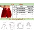 thumbnail image 2 of Clearance Sale 2025 Intimates Ladies Leather Shorts Multi Colored High Waisted Stretch Casual Shorts, 2 of 5