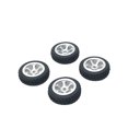 thumbnail image 1 of maskred 4pcs/set RC Car Wheel Rim Tire Modification Parts For 1/28 Wltoys K969 RC Car Vehicle Upgrade Wheel silver 1Set, 1 of 6