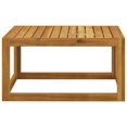 thumbnail image 2 of vidaXL Coffee Table 68x68x29 cm Solid Acacia Wood, 2 of 4