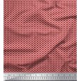 thumbnail image 1 of Soimoi Polyester Crepe Fabric Dot & Paisley Printed Fabric 1 Yard 52 Inch Wide, 1 of 3