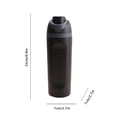thumbnail image 2 of Owala Bouteille d'Eau en Acier Inoxydable 24 oz - Très, Très Foncé, 2 of 2