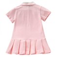 thumbnail image 3 of Summer Casual Baby Girls Cartoon Animal Pattern Short Sleeve Dress Kids Toddler Pageant Sundress, 3 of 5