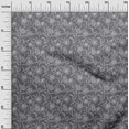 thumbnail image 3 of oneOone Velvet Gray Fabric Floral Craft Projects Decor Fabric Printed By The Yard 58 Inch Wide, 3 of 4