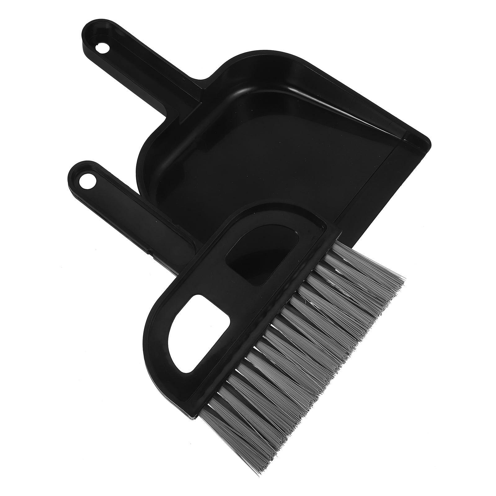 1 set of Dustpan And Brush Set Small Mini Scrubber Dust Pan Broom Cleaning Supply