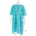 thumbnail image 1 of Women's Adaptive Flannel Backwrap Gown (2XL, Fun Prints with Blue Background - 10), 1 of 1