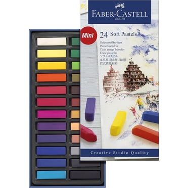 Faber-Castell Soft Pastels, 24 Colors