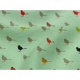 thumbnail image 4 of oneOone Viscose Jersey Fabric Artistic Bird Print Fabric by Yard 60 Inch Wide, 4 of 4