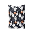 thumbnail image 1 of Fall Throw Blanket Spooky Halloween Digital Print Flannel Blanket AllSeason Sofa Throw Halloween Throw Blankets, 1 of 6