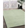 thumbnail image 2 of Ahgly Company Tapis d'Intérieur Ronds Abstraits Verts Abstraits pour Aire, 8 Pieds Rond, 2 of 6