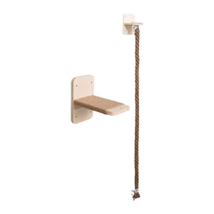 S SERENABLE Tablette murale Cat Tree Scratch Post Maison Décor Protection des meubles Chats intérieurs avec corde à éraflure pour exercer la lounge