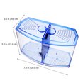 thumbnail image 3 of 1 Set of Plastic Fish Tank Plastic Desktop Aquarium Artificial Plants Kit, 3 of 8