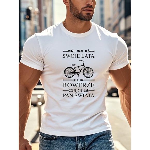 T Shirt Men'S Fun German Proverb Moz Mum Juz& Swoje Lata
