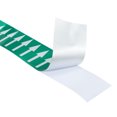 thumbnail image 4 of Unique Bargains Directional Flow Arrow Tape 1-3/16'x65', Adhesive Pipe Identification Marking Stickers, White on Green, 4 of 5