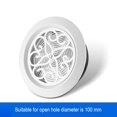 thumbnail image 1 of Évent Rond en ABS pour Climatiseur Central, Peut Ajuster le Volume d'Air, 1 of 5