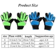 thumbnail image 3 of Gants de Gardien de Soccer pour Enfants Gants de Gardien Gants de Soccer Doigts Complets Antidérapants Bande pour Poignet Prise Forte Gants de Gardien pour Enfants, 3 of 8