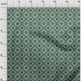 thumbnail image 2 of oneOone Cotton Poplin Fabric Geometric Flame Stitch Print Sewing Fabric BTY 56 Inch Wide, 2 of 4
