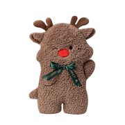 Santa Pillow Soft Cute Christmas Decorative Large Bedroom Sofa for Birthday Party