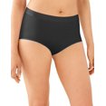 thumbnail image 1 of Bali Womens One Smooth U All Around Smoothing Brief, 8, Black, 1 of 4