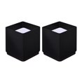 thumbnail image 2 of Furniture Bed Riser Chair Leg Lifts Couch Lifter Square 6x5cm Black, 2 of 8