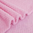 thumbnail image 4 of RYRDWP Soft Warm Plaid Fleece Bed Blanket Large Mesh Flannel Blankets Thick Breathable, 4 of 5