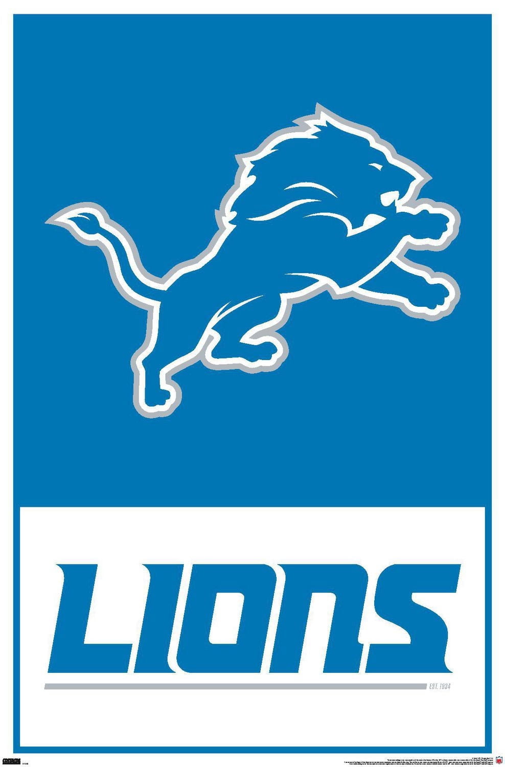 Logo 21 des Lions de Détroit de la NFL
