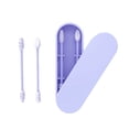 thumbnail image 1 of Mistaha Silicone Cotton Swabs Stick Reusable Portable and Cleanable Ear Q-tip Rough Friction Cotton Swabs for Ear Cleaning Makeup 2Pcs, 1 of 8