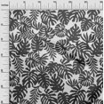 thumbnail image 3 of oneOone Velvet Black Fabric Tropical Sewing Craft Projects Fabric Prints By Yard 58 Inch Wide, 3 of 4